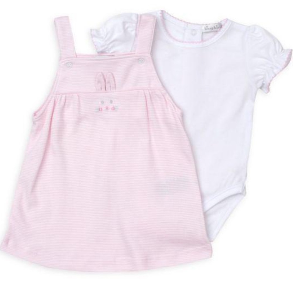 Kissy Kissy Bunny Rabbit Dress & Onesie, Cottontail Hollow Jumper Set Spring